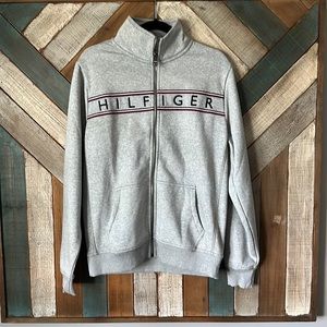 NWT! Medium Tommy Hilfiger grey jacket.